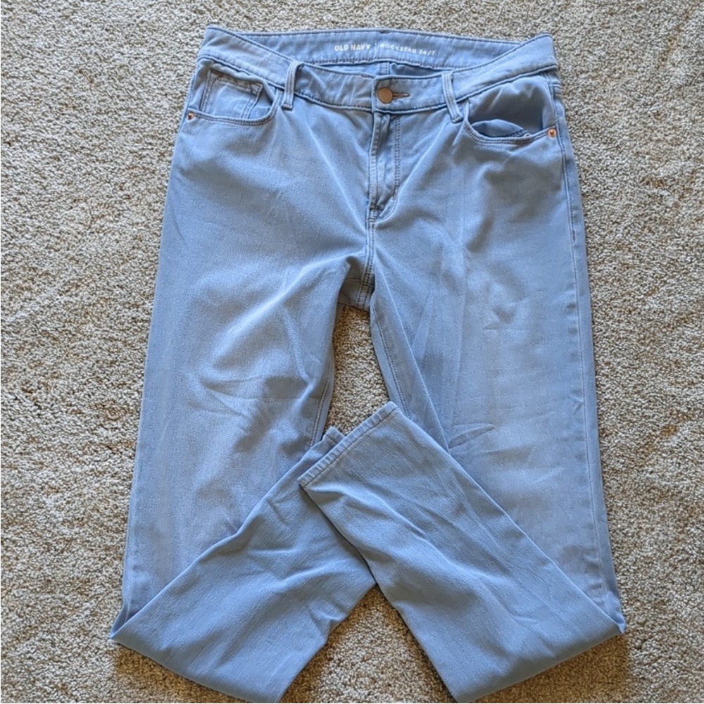 Both pairs!! Old navy 24/7 rockstar jeans
